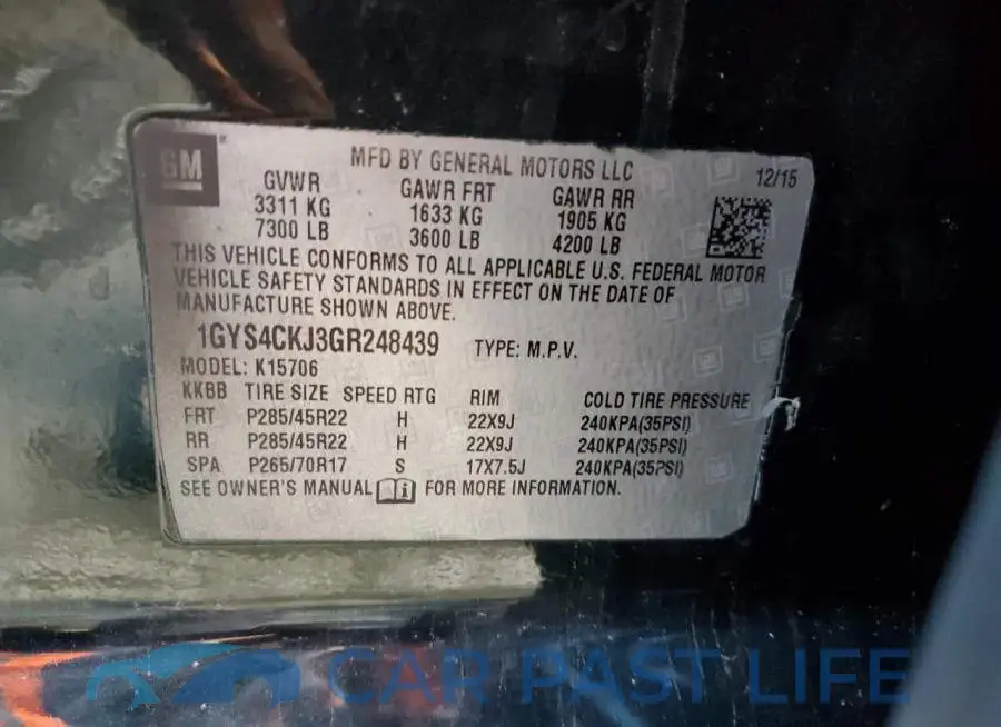1GYS4CKJ3GR248439# 13