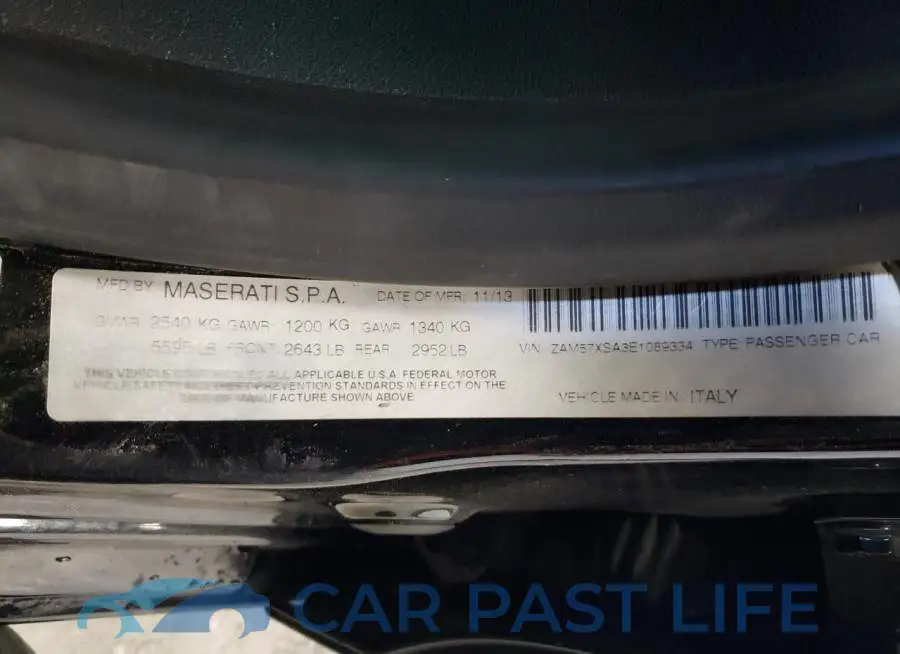 ZAM57XSA3E1089334# 12