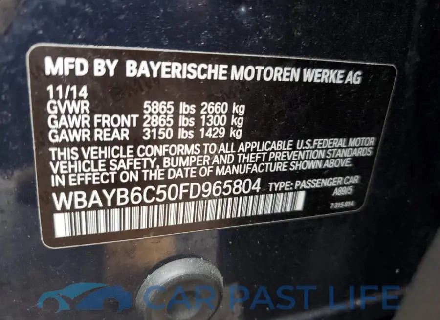 WBAYB6C50FD965804# 12
