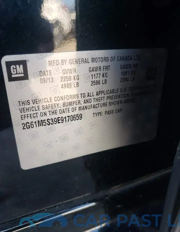 2G61M5S39E9170659# 12