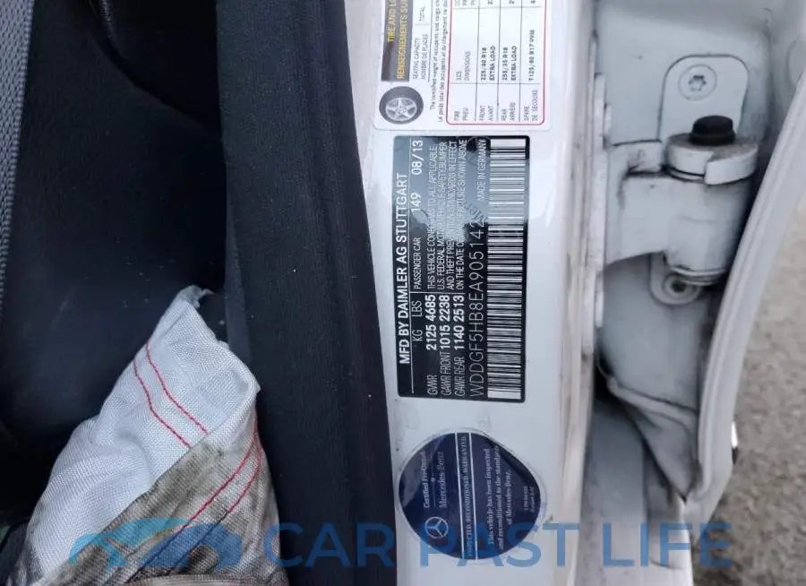 WDDGF5HB8EA905142# 12
