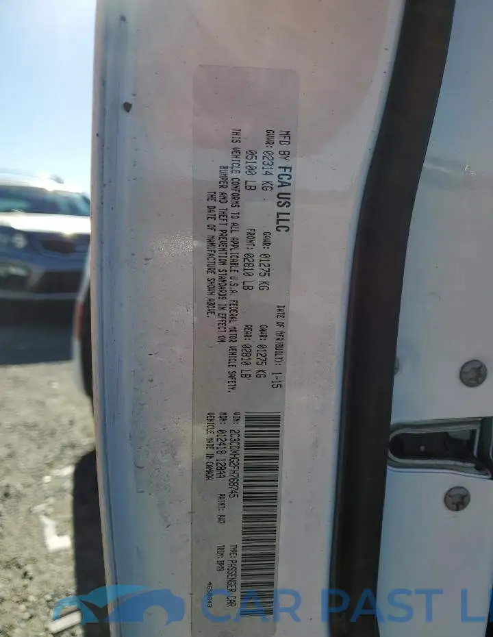 2C3CDXHG2FH768745# 12