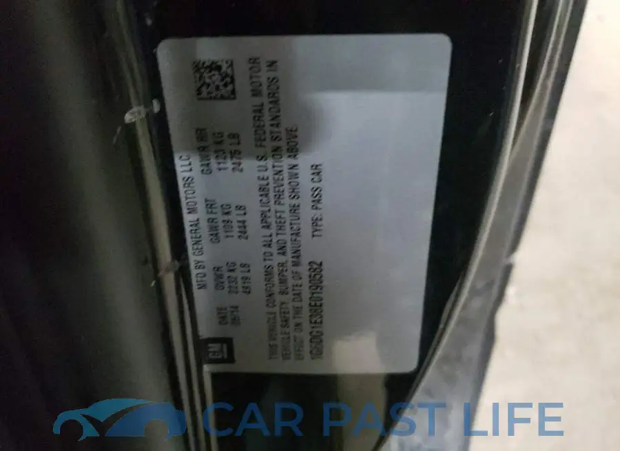 1G6DG1E38E0190582# 12