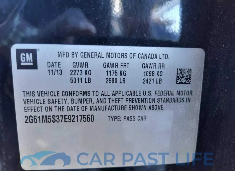 2G61M5S37E9217560# 10