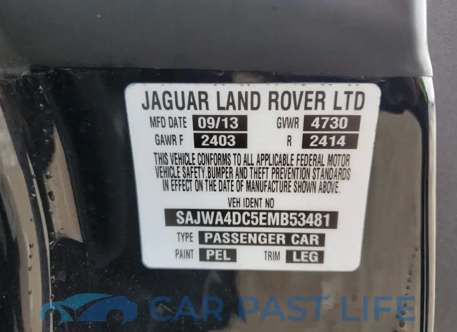 SAJWA4DC5EMB53481# 12