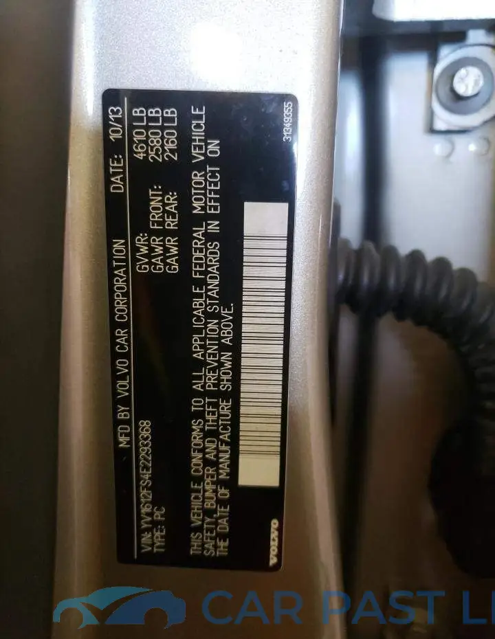 YV1612FS4E2293368# 12