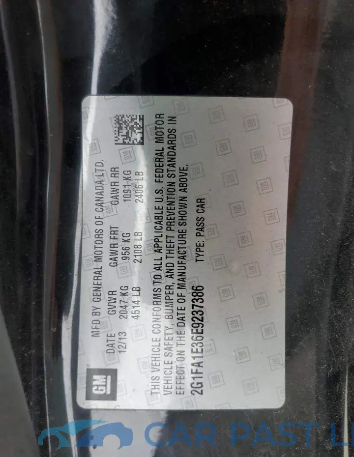 2G1FA1E36E9237386# 12