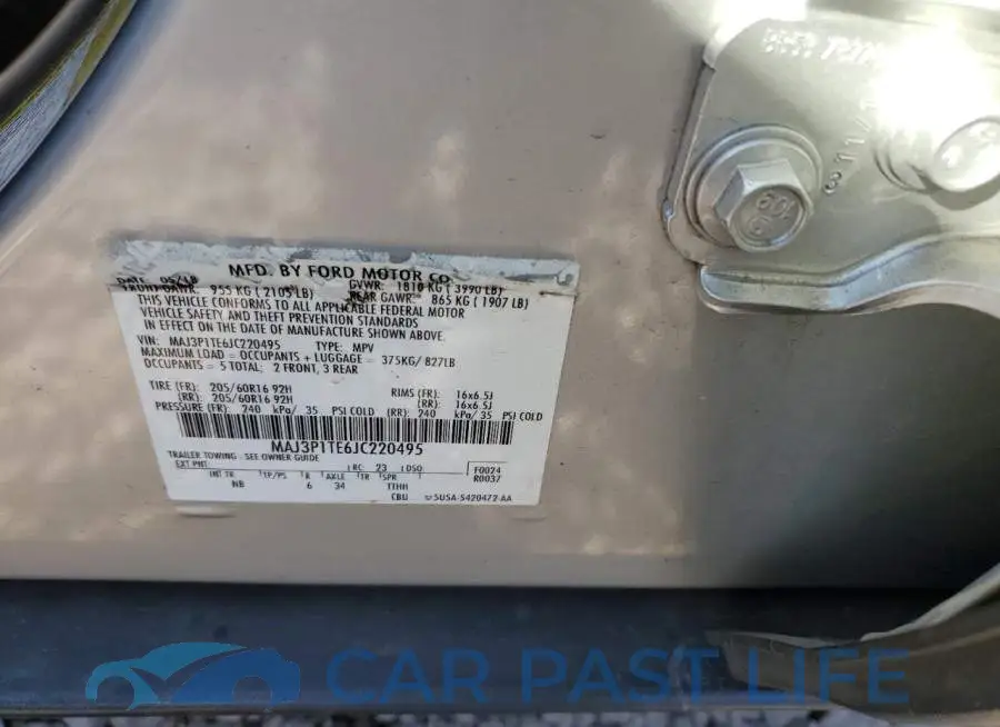 MAJ3P1TE6JC220495# 13
