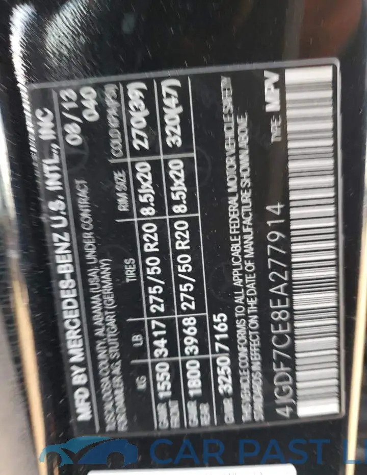 4JGDF7CE8EA277914# 14