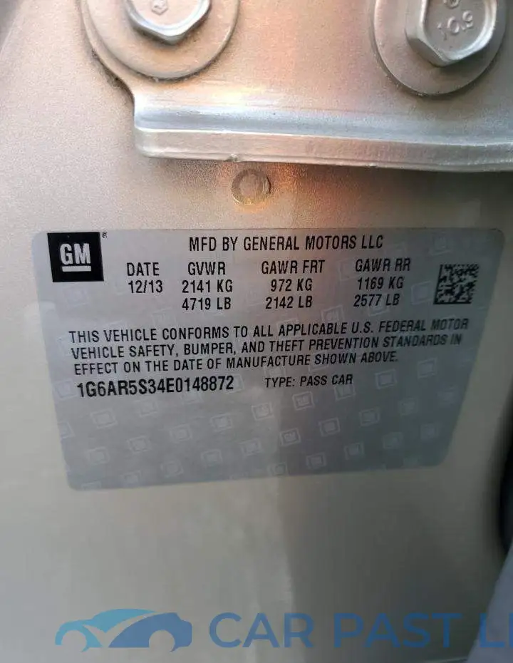 1G6AR5S34E0148872# 12