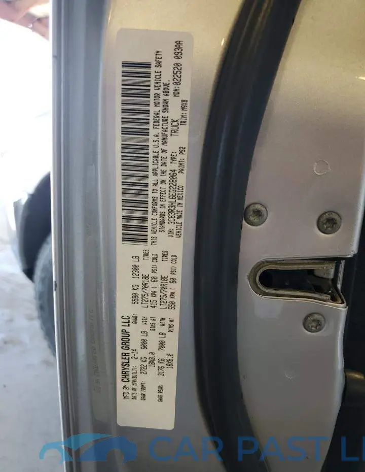 3C63R3HL6EG228064# 12