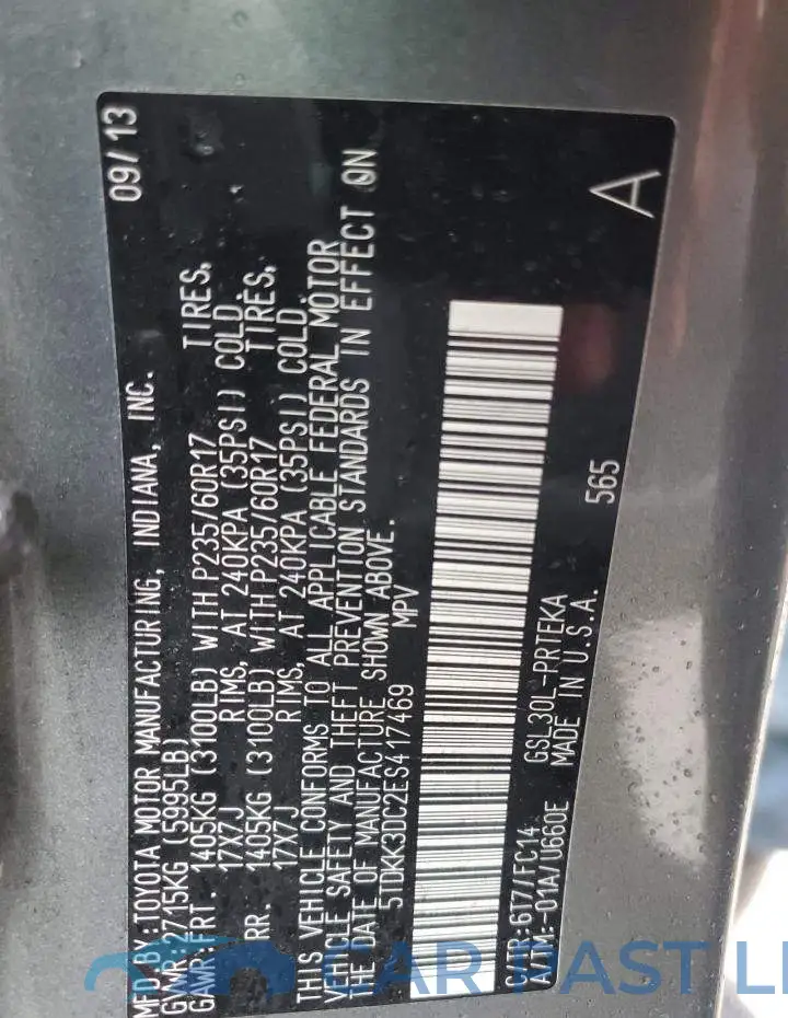 5TDKK3DC2ES417469# 13