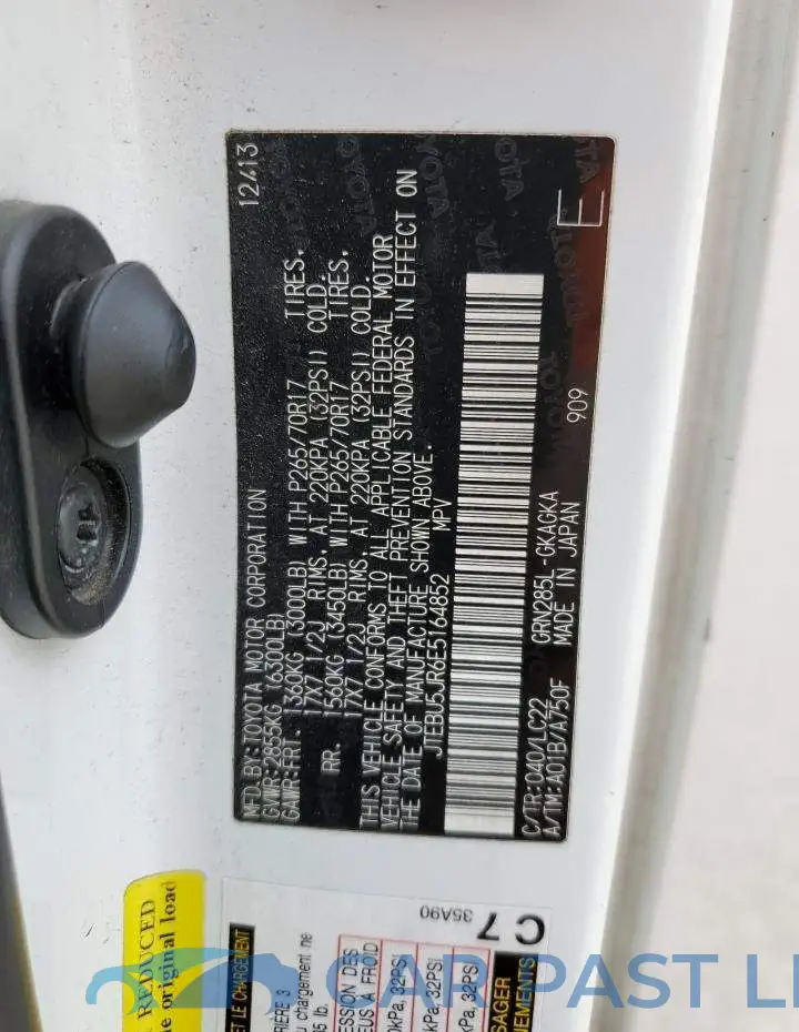 JTEBU5JR6E5164852# 13