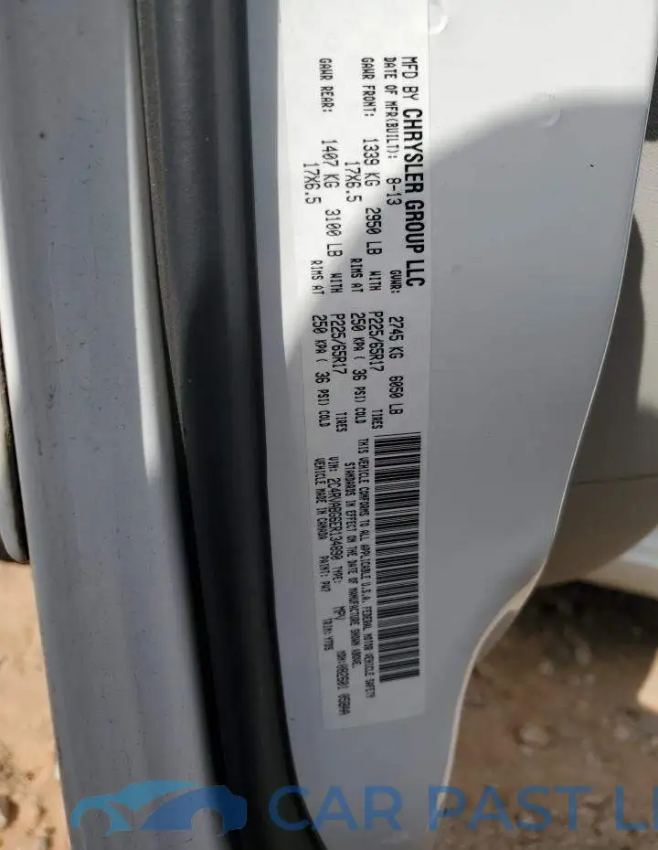 2C4RVABG6ER134890# 12