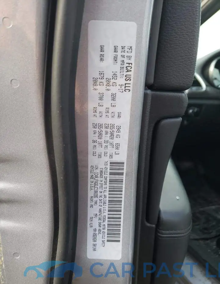 1C4RJFAG6JC180295# 12