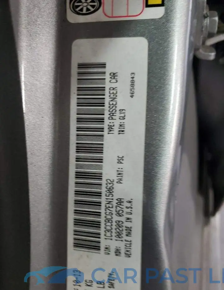 1C3CCBCG7EN150632# 12