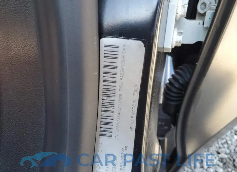 ZAM57XSA6E1107809# 13