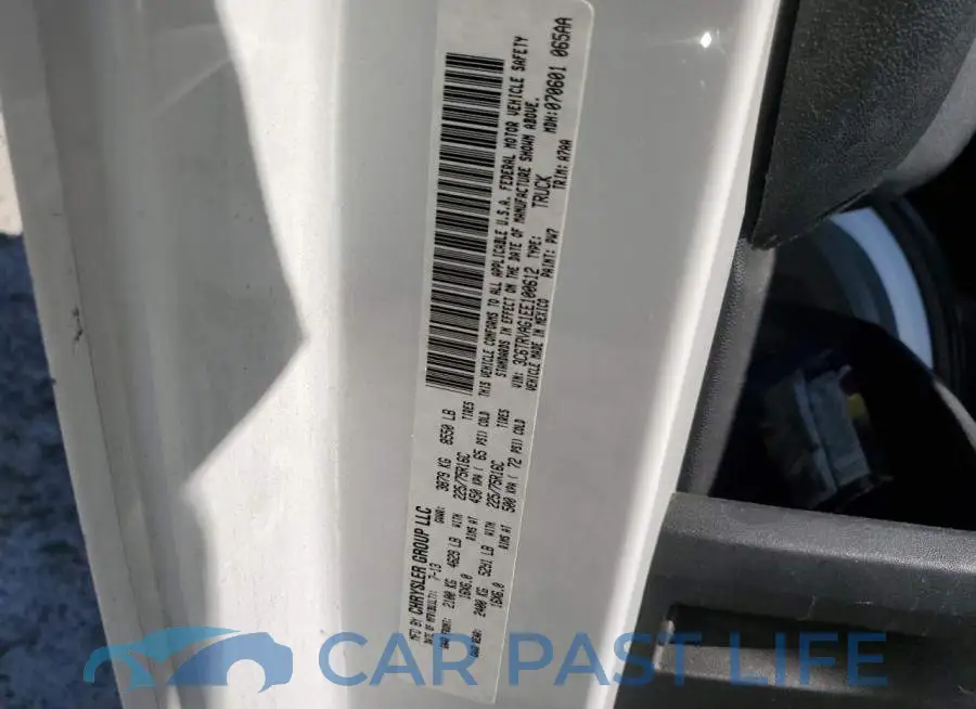 3C6TRVAG1EE100612# 14