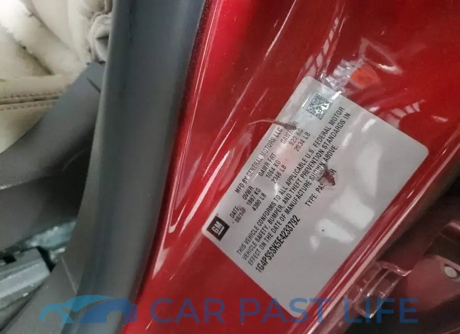 1G4PS5SK5E4233792# 12