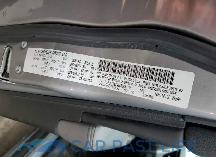 1C4PJLAB0EW163829# 13