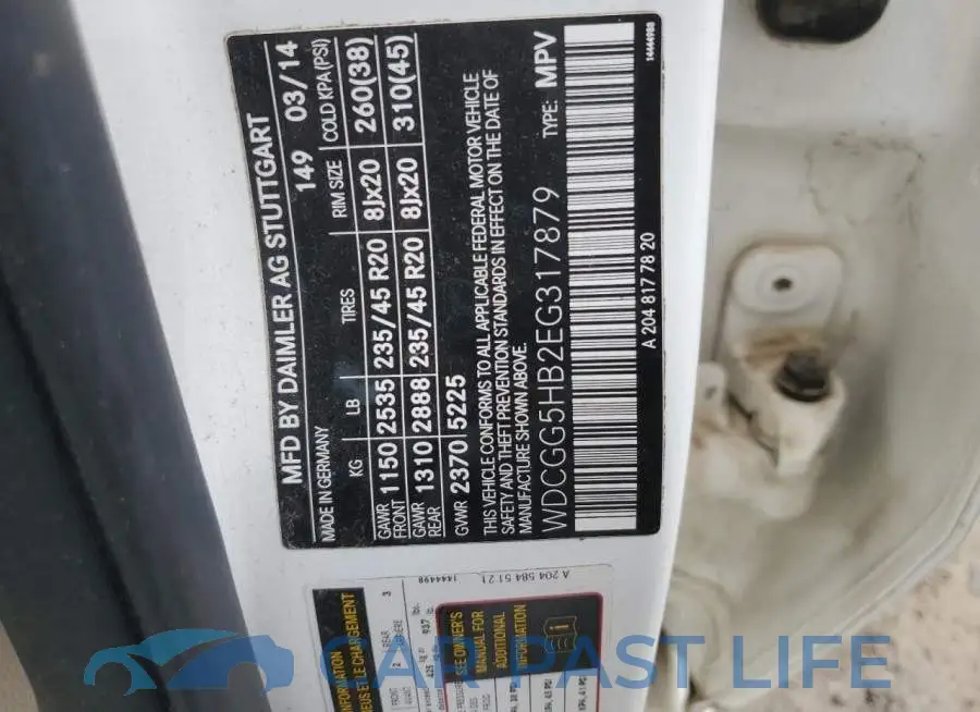 WDCGG5HB2EG317879# 12