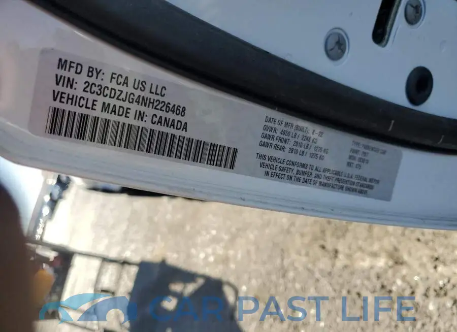 2C3CDZJG4NH226468# 13