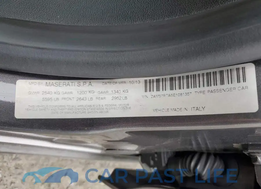 ZAM57RTA5E1081357# 13