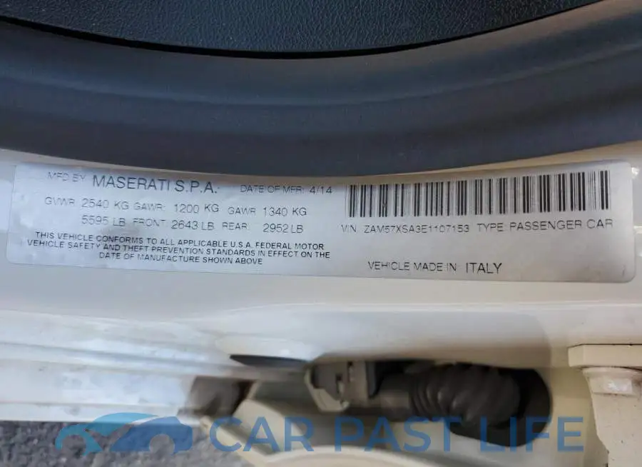 ZAM57XSA3E1107153# 12