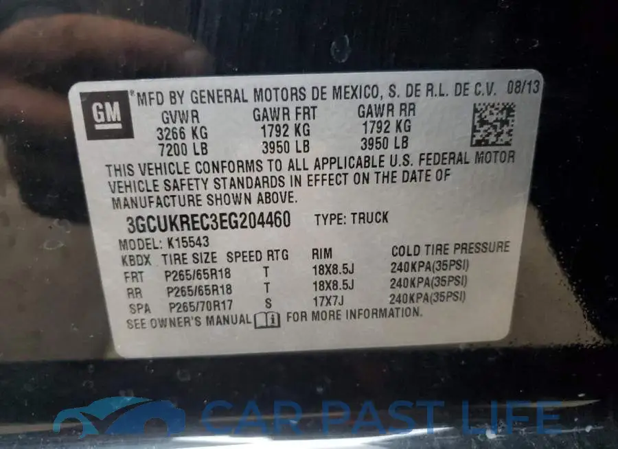 3GCUKREC3EG204460# 12