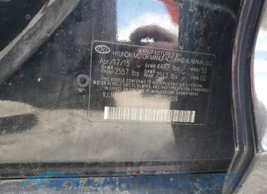 5NPE34AF9FH225309# 12