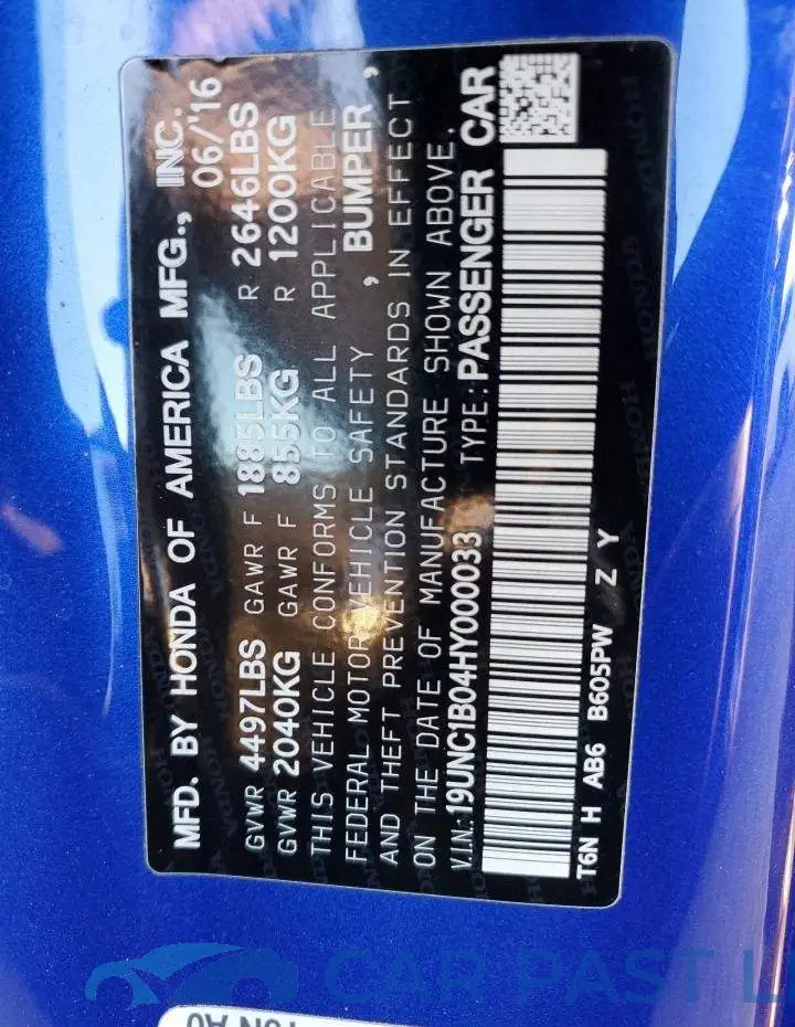 19UNC1B04HY000033# 13