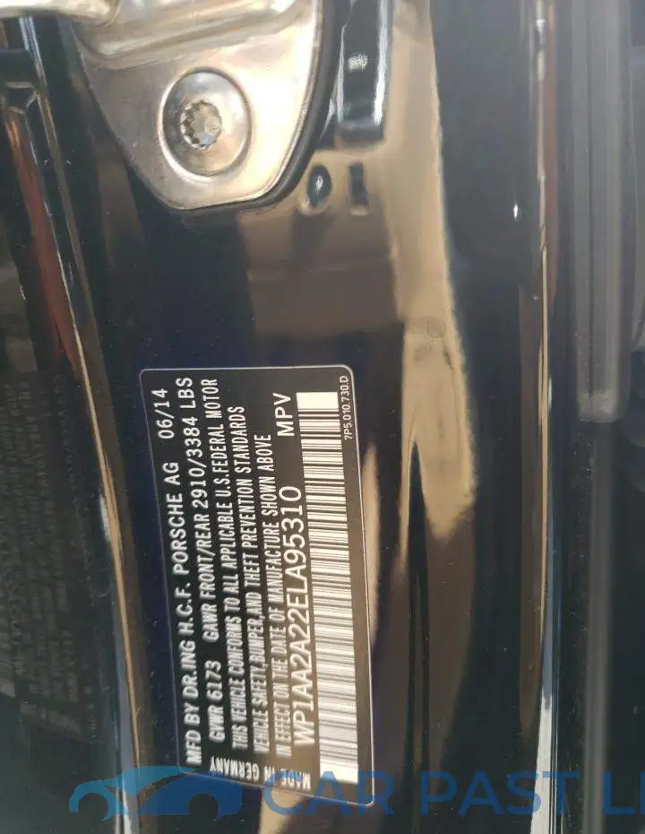 WP1AA2A22ELA95310# 13