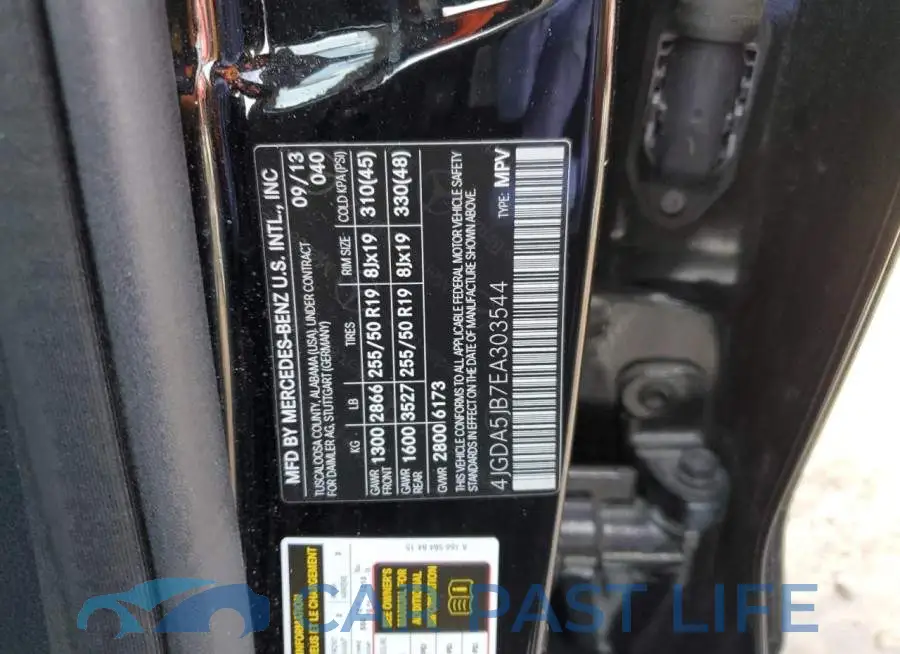 4JGDA5JB7EA303544# 13