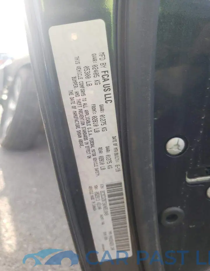 2C3CDZBT5KH651849# 13