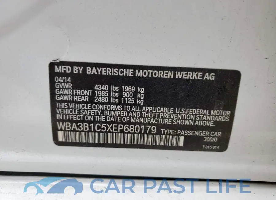 WBA3B1C5XEP680179# 12