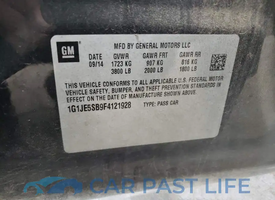 1G1JE5SB9F4121928# 12