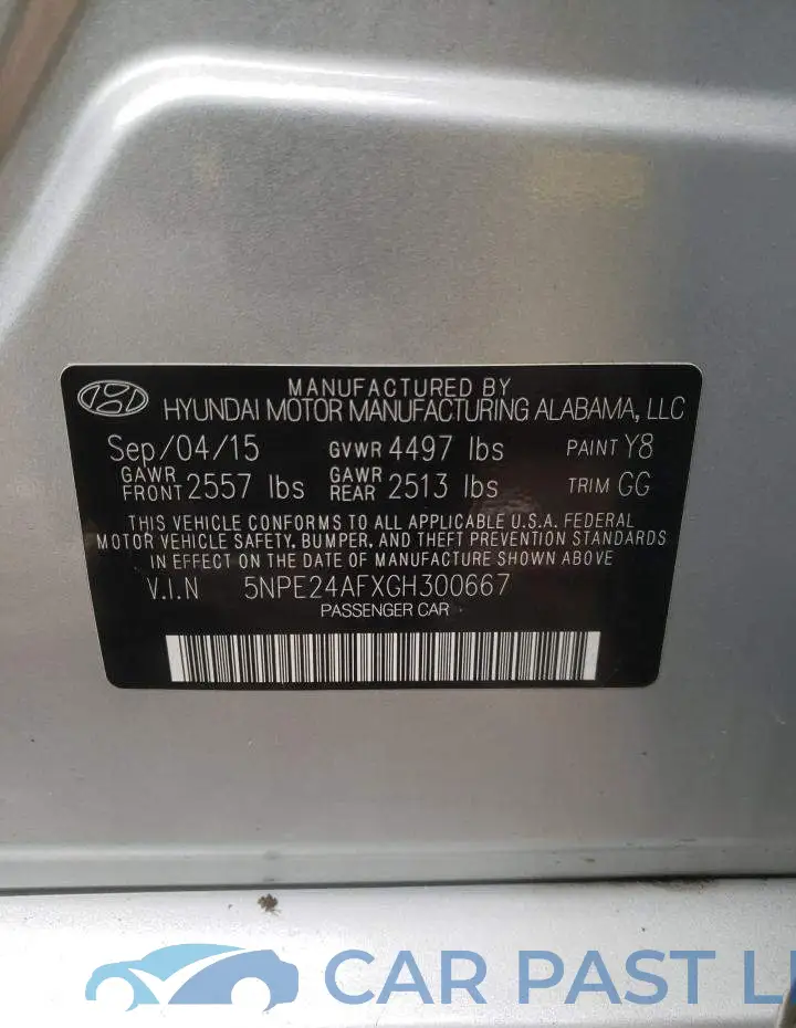 5NPE24AFXGH300667# 12