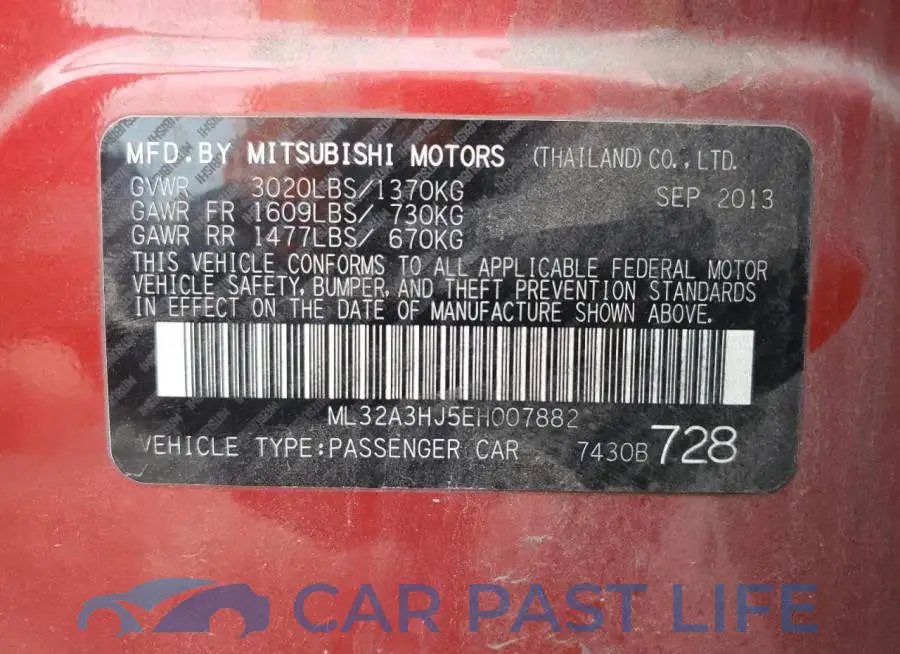 ML32A3HJ5EH007882# 13