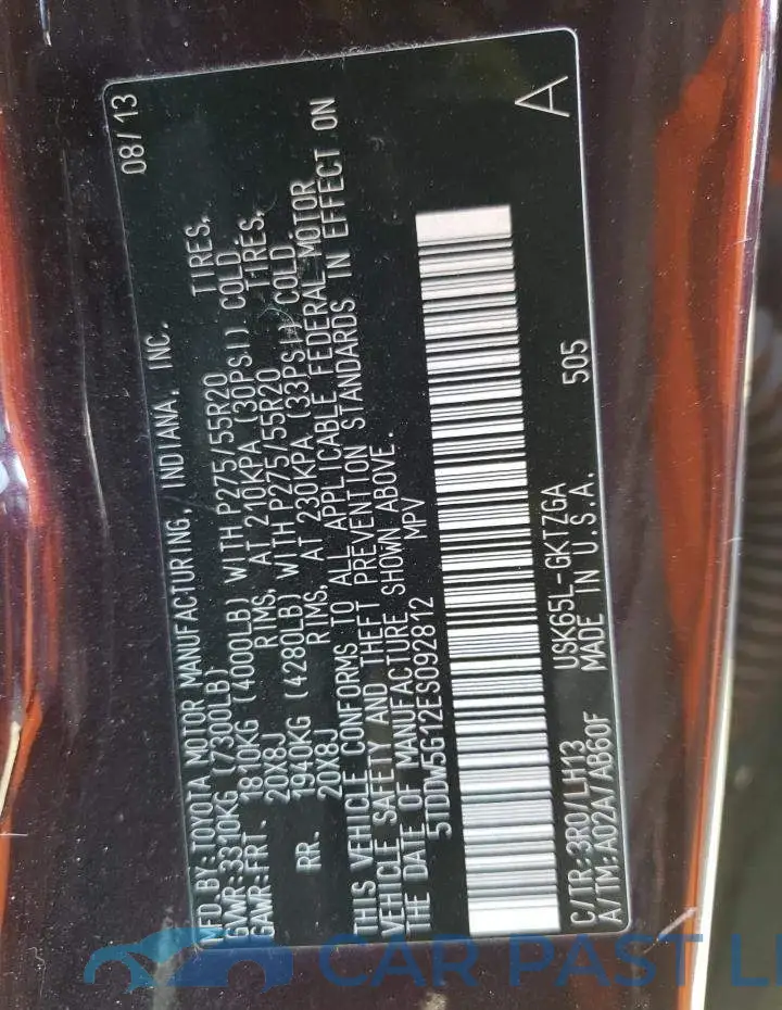5TDDW5G12ES092812# 14