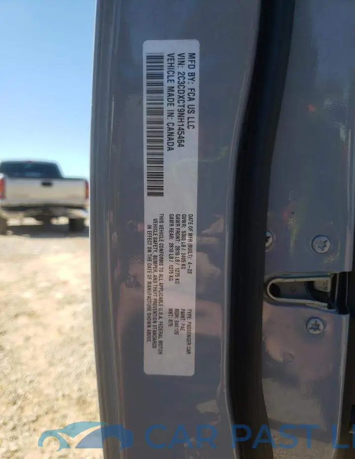 2C3CDXCT9NH145464# 12
