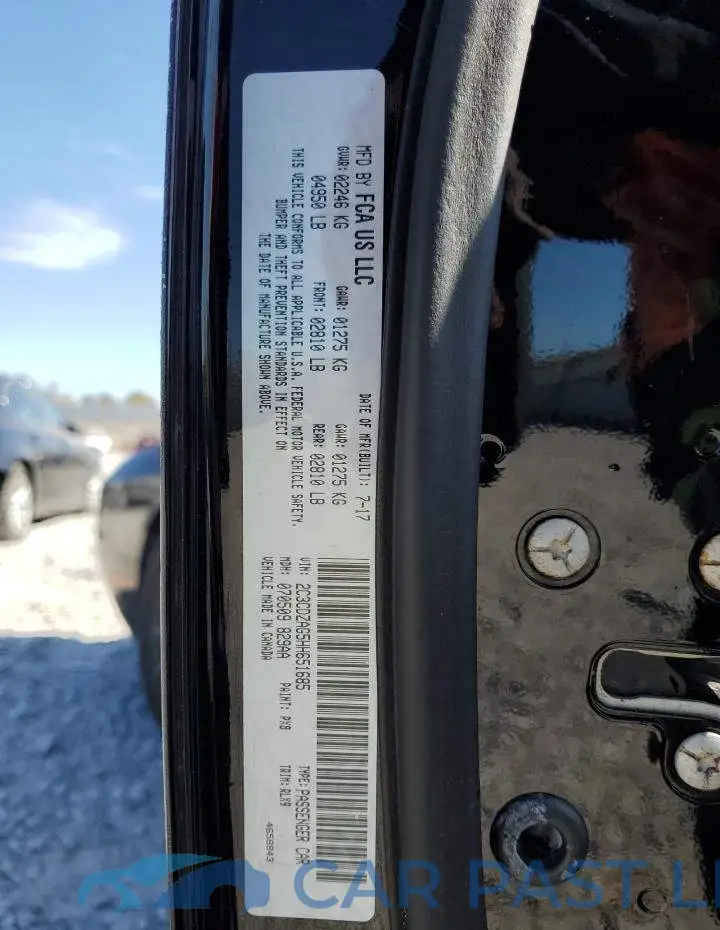 2C3CDZAG5HH651685# 12