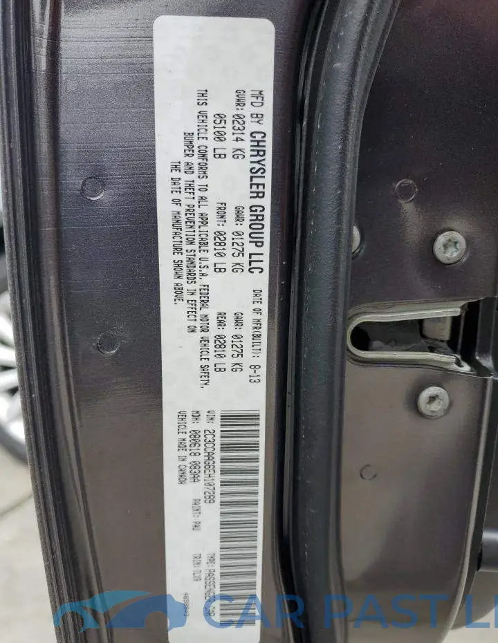 2C3CCAAG6EH107289# 12