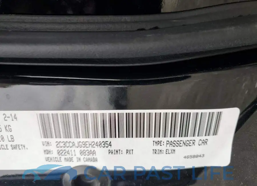 2C3CCAJG9EH240354# 12