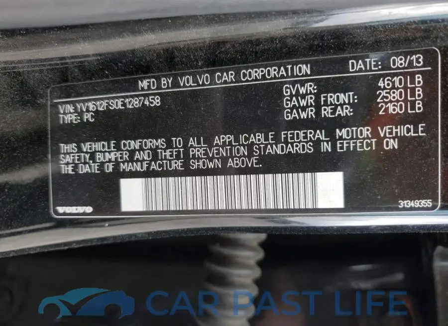 YV1612FS0E1287458# 13
