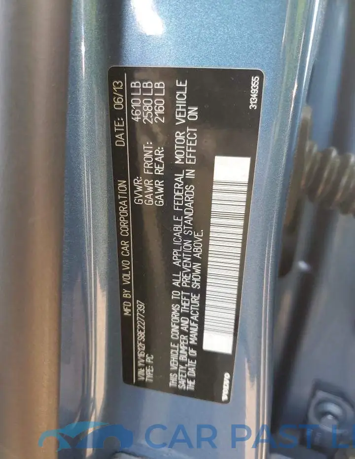 YV1612FS8E2277397# 13