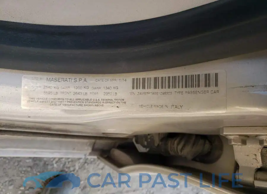 ZAM57RTA8E1095303# 12