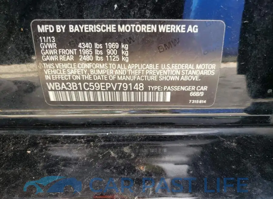 WBA3B1C59EPV79148# 12
