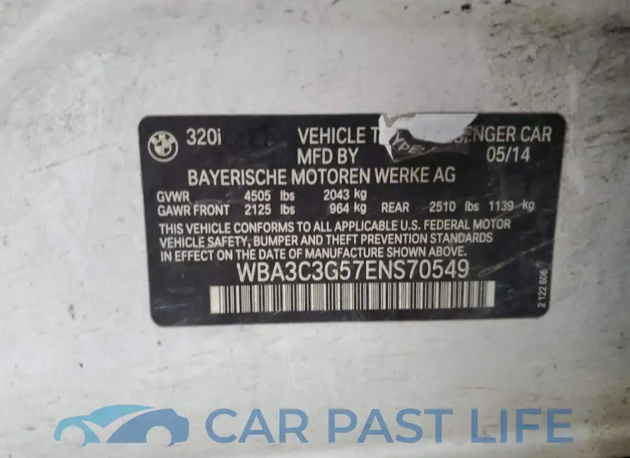 WBA3C3G57ENS70549# 12