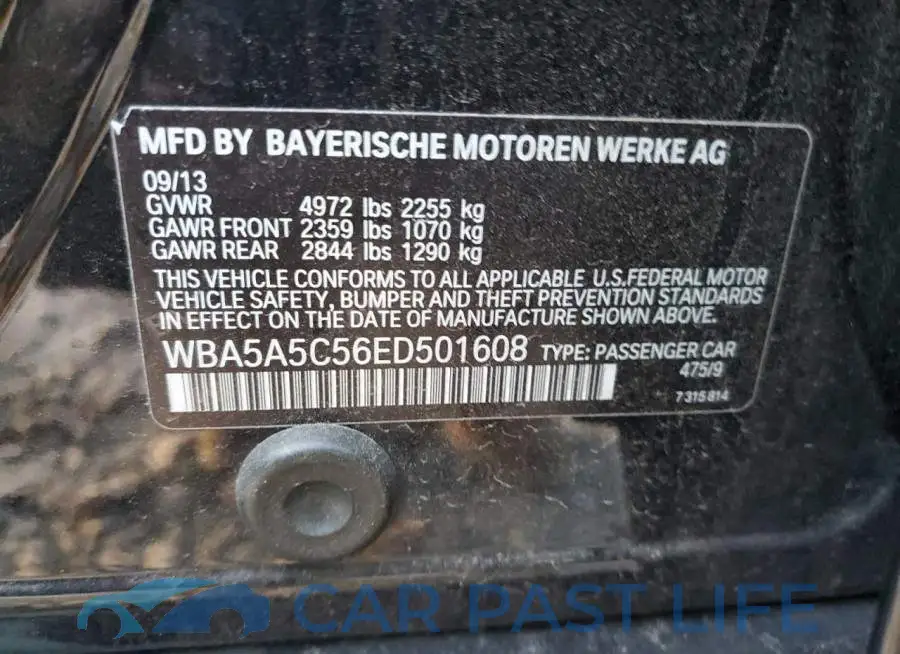WBA5A5C56ED501608# 12