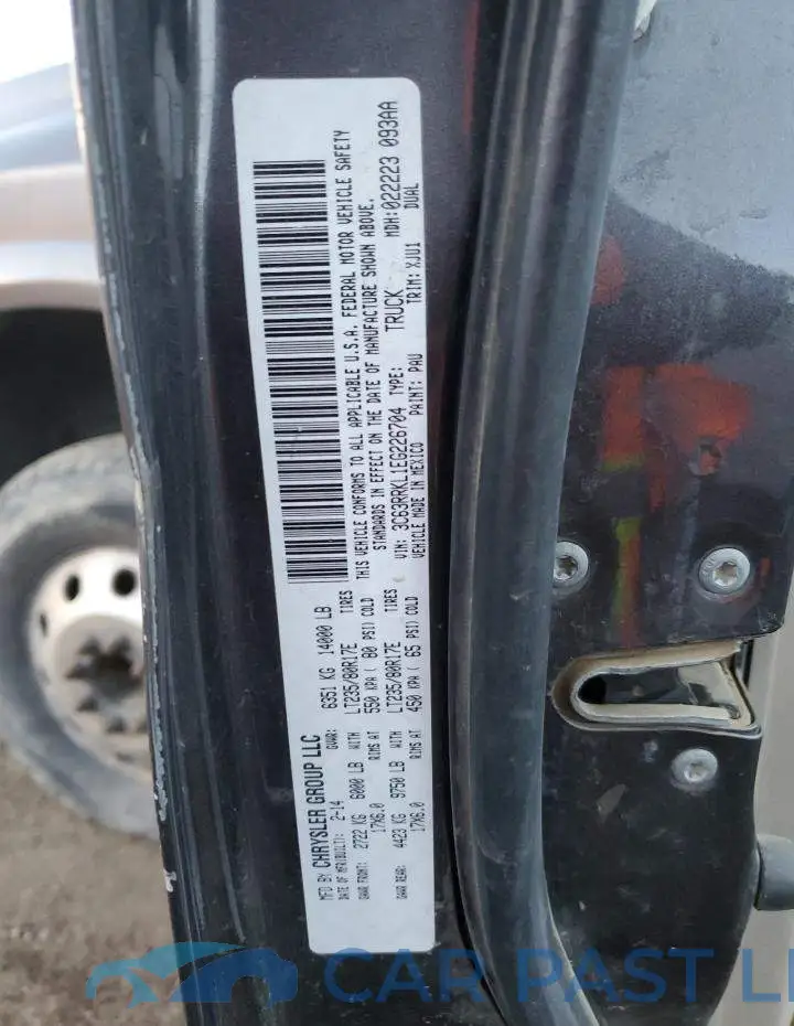 3C63RRKL1EG226704# 12